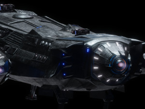 Space Ship Modèle 3D
