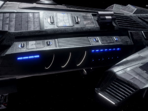 Space Ship Modèle 3D