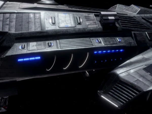 Space Ship 3D Model