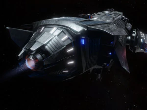 Space Ship 3D Model