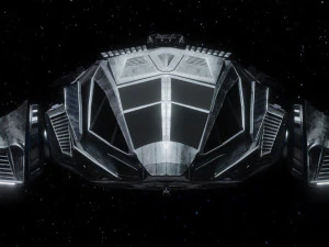 Space Ship 3D Model