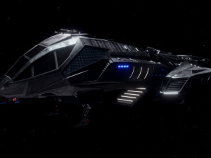 Space Ship Modèle 3D
