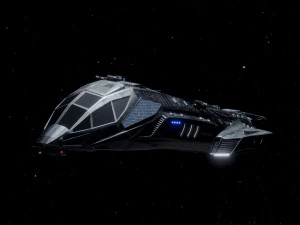 Space Ship 3D Model