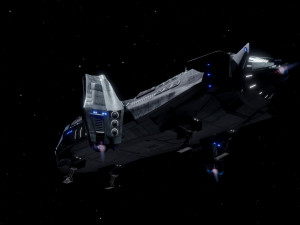 Space Ship Modèle 3D