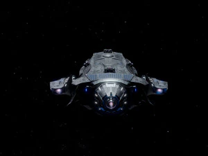 Space Ship 3D Model