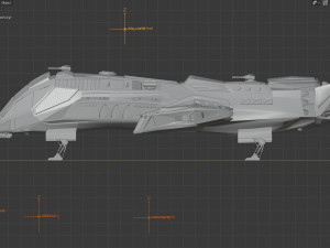 Space Ship Modèle 3D