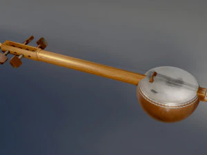 Strumento Kemane Modello 3D