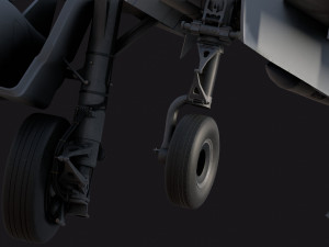 Euro Fighter Typhoon with High Resolution Cocpit - Fully Rigged 3D Model