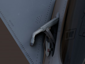 Euro Fighter Typhoon with High Resolution Cocpit - Fully Rigged 3D Model