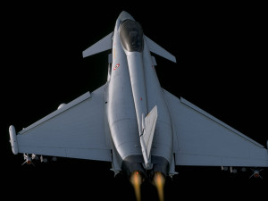 Euro Fighter Typhoon with High Resolution Cocpit - Fully Rigged 3D Model