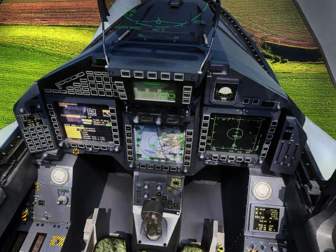 Eurofighter Typhoon с кабиной высокого разрешения - полностью оснащен 3D Модель