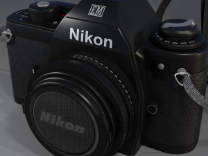 Nikon EM 3D Model