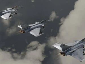 Dassault Rafale Collection &ndash; Rigged &ndash; Hohe Aufl&ouml;sung mit Cockpit 3D Modell