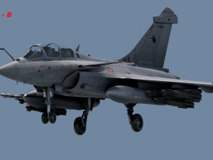 Dassault Rafale Collection - Rigged-High Resolution with Cocpit 3D-Modell