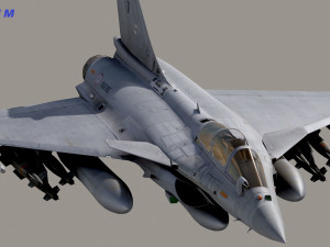 Dassault Rafale Collection - Rigged-High Resolution with Cocpit 3D-Modell
