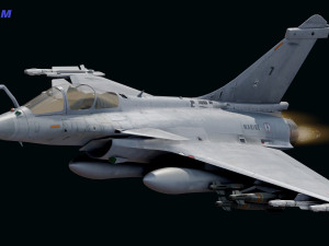 Dassault Rafale Collection - Rigged-High Resolution with Cocpit 3D-Modell