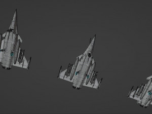 Dassault Rafale Collection - Rigged-High Resolution with Cocpit 3D-Modell