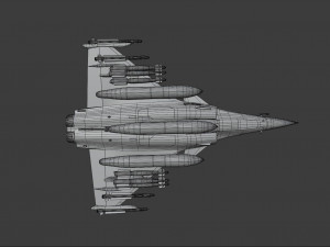 Dassault Rafale Collection - Rigged-High Resolution with Cocpit 3D-Modell