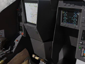Cole&ccedil;&atilde;o Dassault Rafale - Rigged de alta resolu&ccedil;&atilde;o com Cockpit Modelo 3D