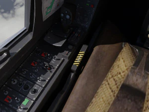 Cole&ccedil;&atilde;o Dassault Rafale - Rigged de alta resolu&ccedil;&atilde;o com Cockpit Modelo 3D