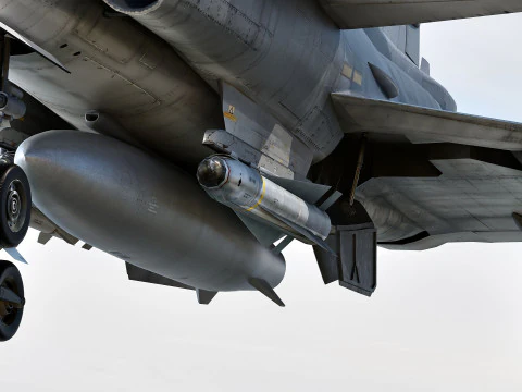 Saab 37 Viggen com Cocpit de alta resolu&ccedil;&atilde;o - v&aacute;rios decalques Modelo 3D