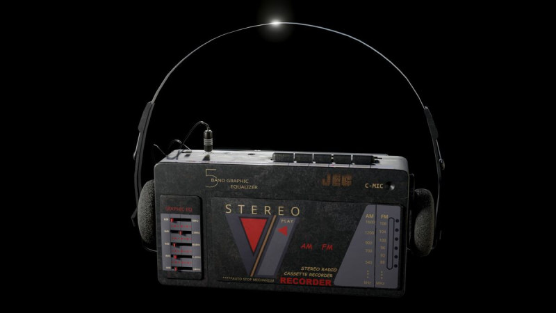 Walkman 3Dモデル .c4d .max .obj .3ds .fbx .stl .blend 