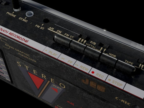 Walkman 3Dモデル