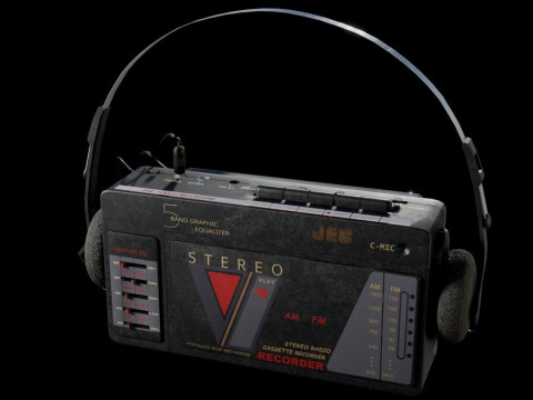 Walkman 3Dモデル