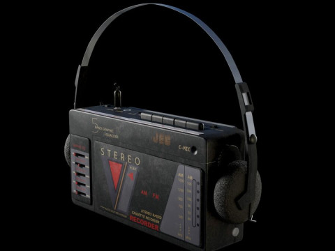 Walkman 3Dモデル