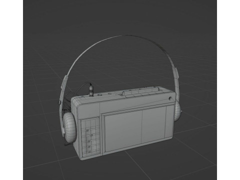 Walkman 3Dモデル