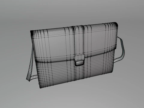 Old Style Bag 3D Model