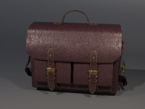 Old Style Bag 3D Model