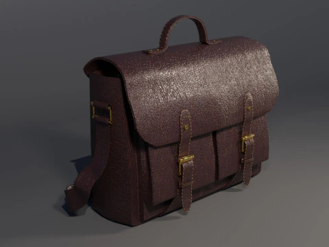 올드 스타일 백 3D 모델