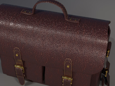Old Style Bag 3D Модель