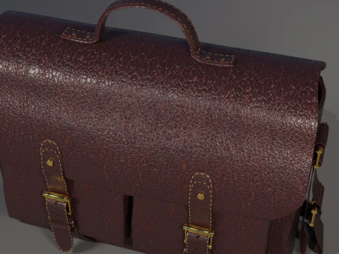 올드 스타일 백 3D 모델