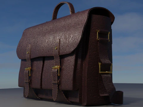 올드 스타일 백 3D 모델