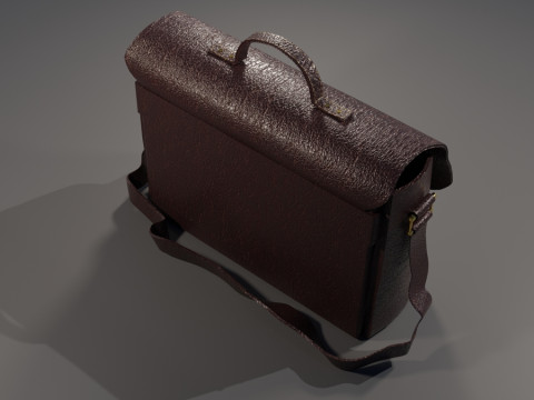 Old Style Bag 3D Модель