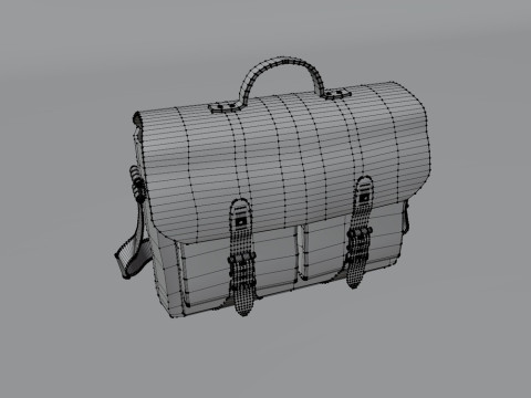 Old Style Bag 3D Модель