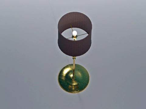 L&aacute;mpara de pie Modelo 3D
