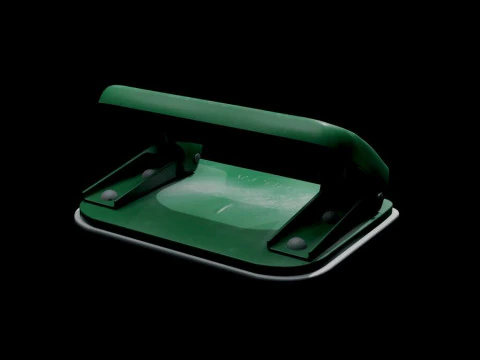 종이 펀치 3D 모델