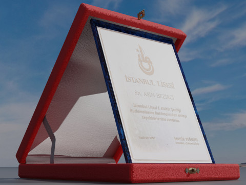 Award Plaque 3Dモデル