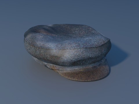 Old Style Hat 3D Модель