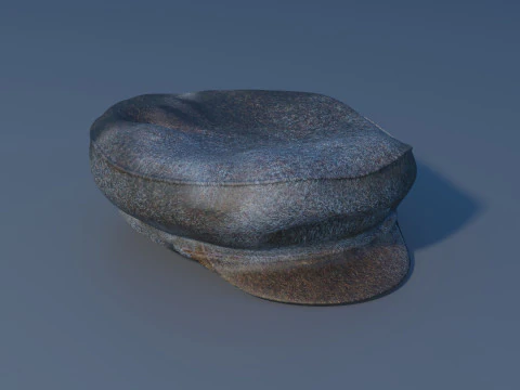 Eski Stil Şapka 3D Model