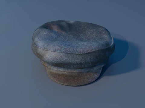 Old Style Hat 3D Model
