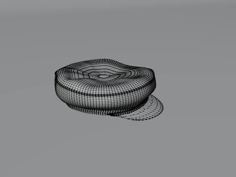 Old Style Hat 3D Model