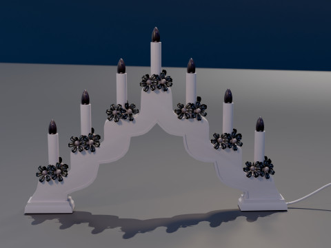 Candlestick 3D मॉडल