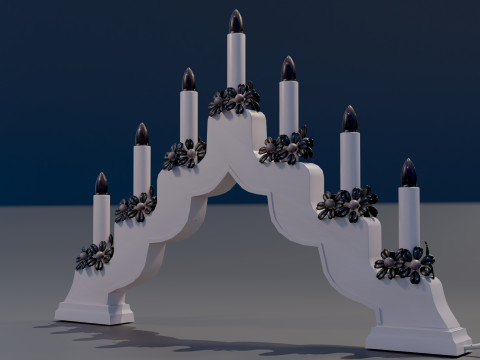 Candlestick Modèle 3D