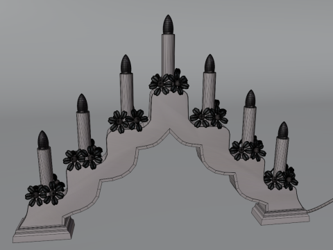 Candlestick Modèle 3D