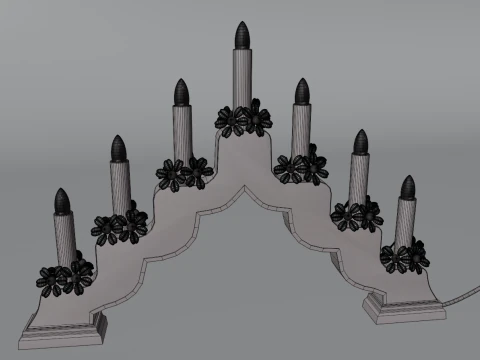 Candlestick 3D Model