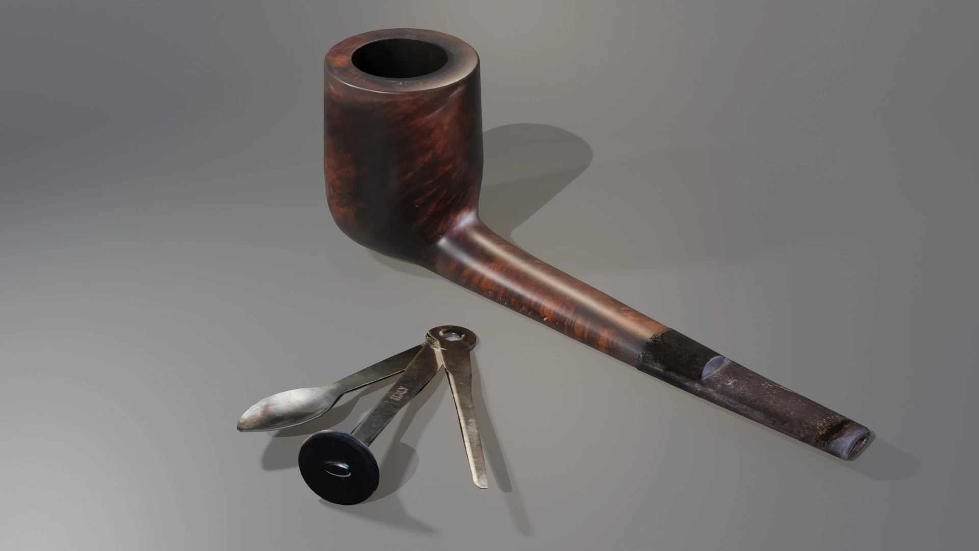 Pipa da fumo Modello 3D .c4d .max .obj .3ds .fbx .stl .blend 